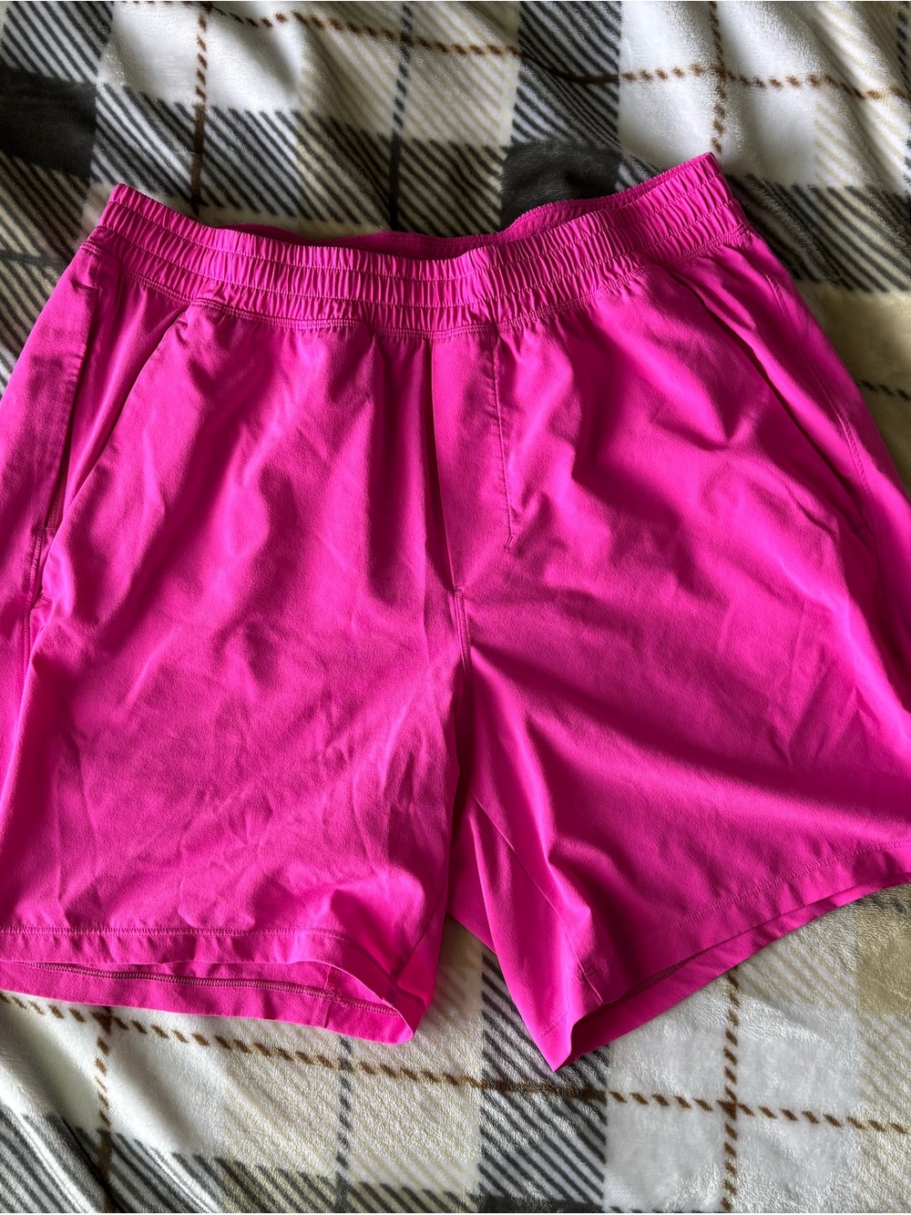 lululemon athletica Men’s Hot Pink Shorts